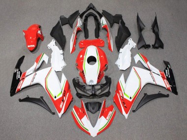 Weiß Rot Grün Schwarz Motul 2015-2018 Yamaha YZF R3/R25 Motorrad Verkleidung
