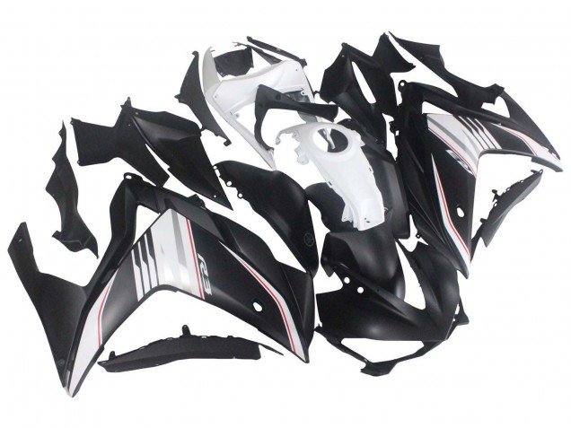 Weiß Rot Matt Schwarz 2015-2018 Yamaha YZF R3/R25 Motorrad Verkleidung