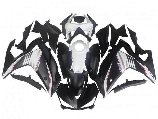 Weiß Rot Matt Schwarz 2015-2018 Yamaha YZF R3/R25 Motorrad Verkleidung