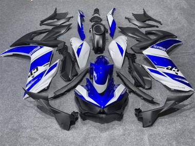 Weiß Blau 2015-2018 Yamaha YZF R3/R25 Motorrad Verkleidung