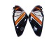 Blau Orange Silber Yamalube 2015-2018 Yamaha YZF R3/R25 Motorrad Verkleidung