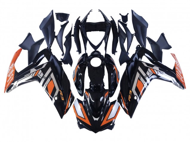 Blau Orange Silber Yamalube 2015-2018 Yamaha YZF R3/R25 Motorrad Verkleidung