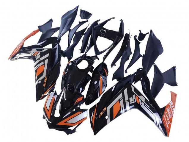 Blau Orange Silber Yamalube 2015-2018 Yamaha YZF R3/R25 Motorrad Verkleidung