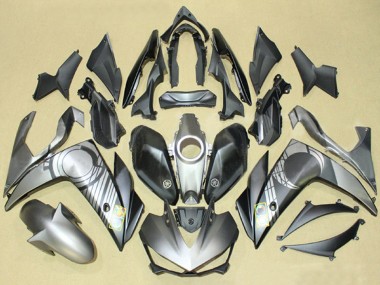 Grau Schwarz 2015-2018 Yamaha YZF R3/R25 Motorrad Verkleidung