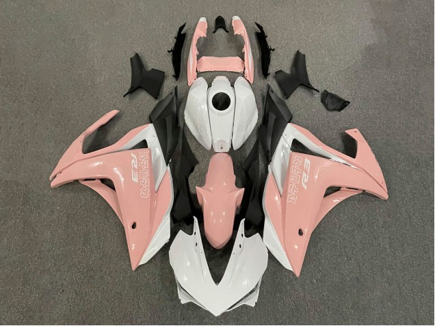Weiß Rosa Matt Schwarz 2015-2018 Yamaha YZF R3/R25 Motorrad Verkleidung