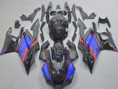 Blau Rot Glänzendes Schwarz 2015-2018 Yamaha YZF R3/R25 Motorrad Verkleidung
