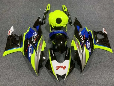 Gelb Weiß Silber Blau Glänzendes Schwarz 2015-2018 Yamaha YZF R3/R25 Motorrad Verkleidung