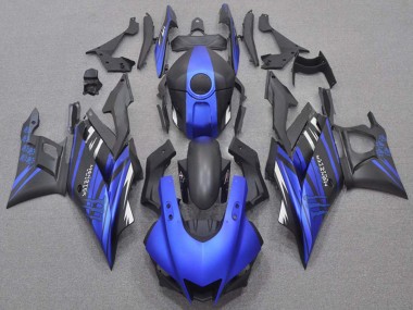 Blau Matt Schwarz Monster 2019-2021 Yamaha YZF R3/R25 Motorrad Verkleidung