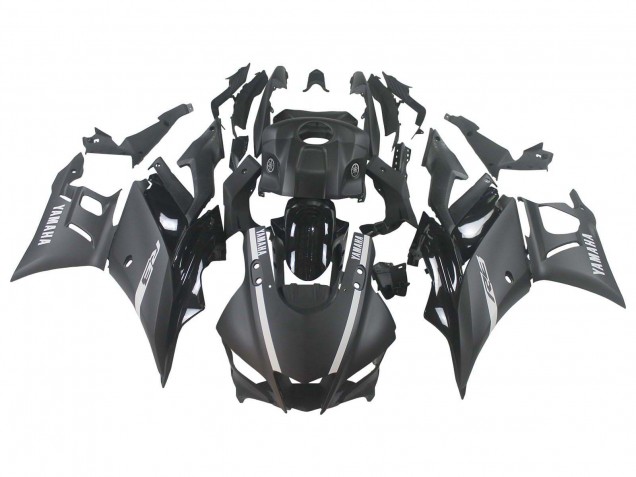 Matt Schwarz Silber 2019-2021 Yamaha YZF R3/R25 Motorrad Verkleidung