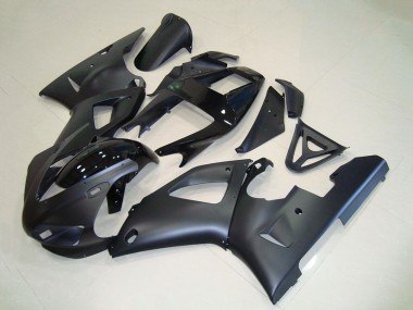 Matt Schwarz Glänzendes Schwarz 1998-1999 Yamaha YZF R1 Motorrad Verkleidung