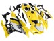 Gelb Weiß Schwarz Streifen 2019-2021 Yamaha YZF R3/R25 Motorrad Verkleidung