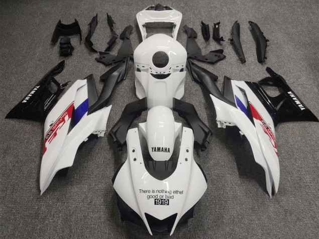 Weiß Rot Blau Schwarz 1919 2022-2024 Yamaha YZF R3/R25 Motorrad Verkleidung