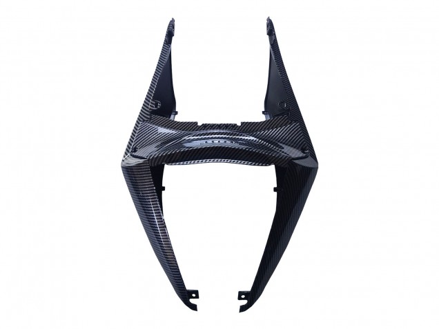 Schwarzer Carbonfaser Stil Goldrot ABBOT 2022-2024 Yamaha YZF R3/R25 Motorrad Verkleidung