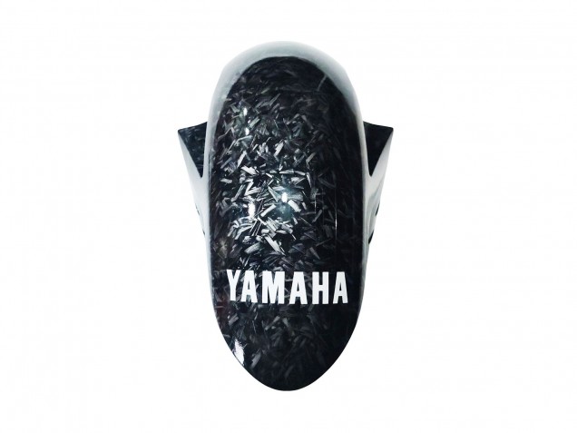 Marble Schwarz Silber Blau Geschmiedet Carbonfaser Stil 2022-2024 Yamaha YZF R3/R25 Motorrad Verkleidung