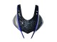 Marble Schwarz Silber Blau Geschmiedet Carbonfaser Stil 2022-2024 Yamaha YZF R3/R25 Motorrad Verkleidung