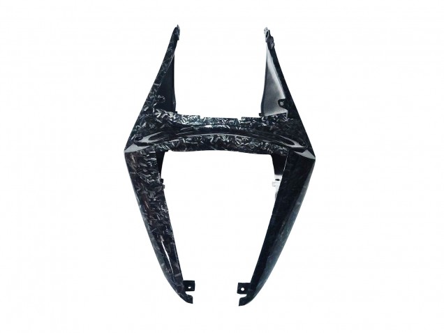 Marble Schwarz Silber Blau Geschmiedet Carbonfaser Stil 2022-2024 Yamaha YZF R3/R25 Motorrad Verkleidung