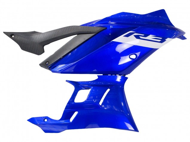 Blau Weiß Matt Schwarz 2022-2024 Yamaha YZF R3/R25 Motorrad Verkleidung