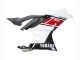 Weiß Rot Schwarz Yamalube 2022-2024 Yamaha YZF R3/R25 Motorrad Verkleidung