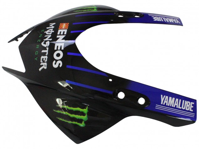Blau Grün Schwarz Monster Yamalube ENEOS 2022-2024 Yamaha YZF R3/R25 Motorrad Verkleidung