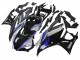 Silber Blau Glänzendes Schwarz 2022-2024 Yamaha YZF R3/R25 Motorrad Verkleidung