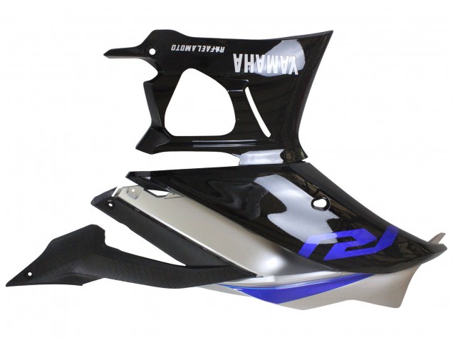 Silber Blau Glänzendes Schwarz 2022-2024 Yamaha YZF R3/R25 Motorrad Verkleidung