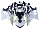 Weiß Gelb Schwarz 2022-2024 Yamaha YZF R3/R25 Motorrad Verkleidung