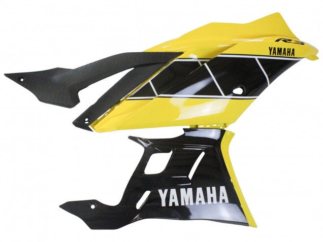 Gelb Schwarz 2022-2024 Yamaha YZF R3/R25 Motorrad Verkleidung