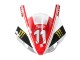 Rot Weiß Schwarz Gelb Monster Milwaukee MAXXIS 11 1998-1999 Yamaha YZF 1000 R1 Motorrad Verkleidung