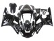 Glänzendes Schwarz Weiß Monster Motul 2000-2001 Yamaha YZF 1000 R1 Motorrad Verkleidung
