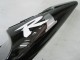 Glänzendes Schwarz Weiß Aufkleber 2000-2001 Yamaha YZF 1000 R1 Motorrad Verkleidung