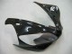 Glänzendes Schwarz Weiß Aufkleber 2000-2001 Yamaha YZF 1000 R1 Motorrad Verkleidung