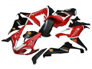 Rot Silber Schwarz Santunder 2002-2003 Yamaha YZF 1000 R1 Motorrad Verkleidung