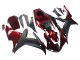 Rot Matt Schwarz 2002-2003 Yamaha YZF 1000 R1 Motorrad Verkleidung Kit