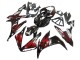 Glänzendes Schwarz Rot Flamme 2004-2006 Yamaha YZF 1000 R1 Motorrad Verkleidung