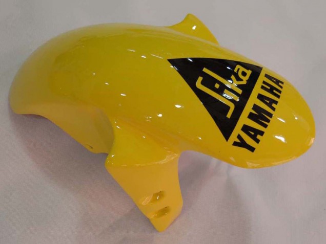 Gelb Weiß Glänzendes Schwarz 2004-2006 Yamaha YZF 1000 R1 Motorrad Verkleidung