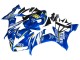Blau Weiß Gelb Motul Gauloises 46 2004-2006 Yamaha YZF 1000 R1 Motorrad Verkleidung