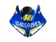 Blau Weiß Gelb Motul Gauloises 46 2004-2006 Yamaha YZF 1000 R1 Motorrad Verkleidung