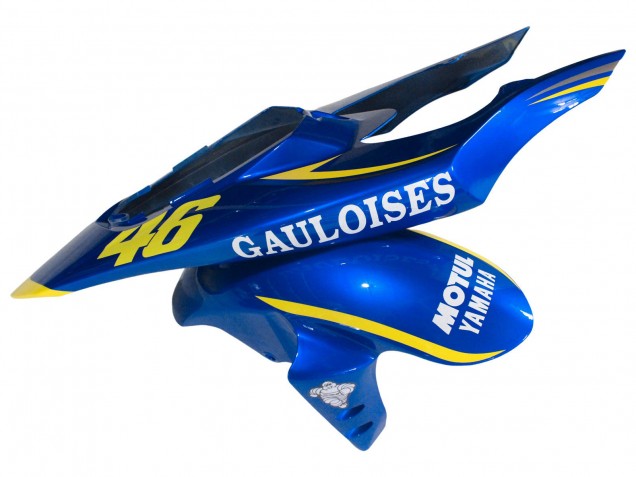 Blau Weiß Gelb Motul Gauloises 46 2004-2006 Yamaha YZF 1000 R1 Motorrad Verkleidung