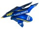 Blau Weiß Gelb Motul Gauloises 46 2004-2006 Yamaha YZF 1000 R1 Motorrad Verkleidung