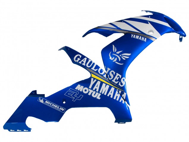 Blau Weiß Gelb Motul Gauloises 46 2004-2006 Yamaha YZF 1000 R1 Motorrad Verkleidung