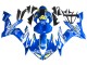 Blau Weiß Gelb Motul Gauloises 46 2004-2006 Yamaha YZF 1000 R1 Motorrad Verkleidung