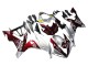 Silber Rot Fortuna Motul 2004-2006 Yamaha YZF 1000 R1 Motorrad Verkleidung
