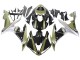 HellGold Weiß Glänzendes Schwarz 2004-2006 Yamaha YZF 1000 R1 Motorrad Verkleidung