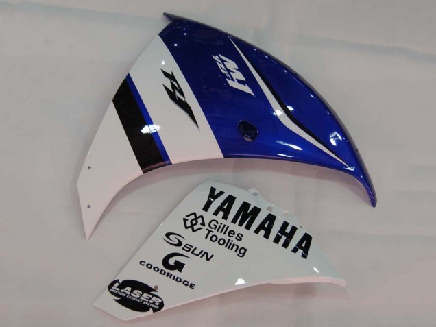 Weiß Blau Schwarz M1 2009-2011 Yamaha YZF 1000 R1 Motorrad Verkleidung