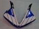 Weiß Blau Schwarz M1 2009-2011 Yamaha YZF 1000 R1 Motorrad Verkleidung