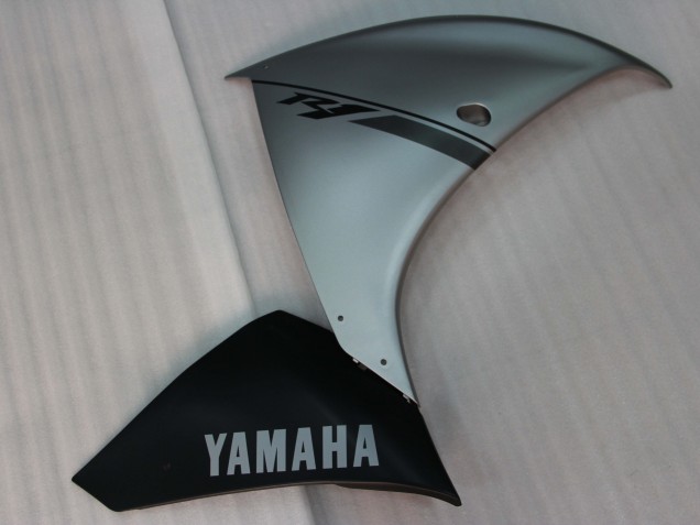 Silber Schwarz 2009-2011 Yamaha YZF 1000 R1 Motorrad Verkleidung