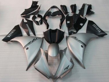 Silber Schwarz 2009-2011 Yamaha YZF 1000 R1 Motorrad Verkleidung