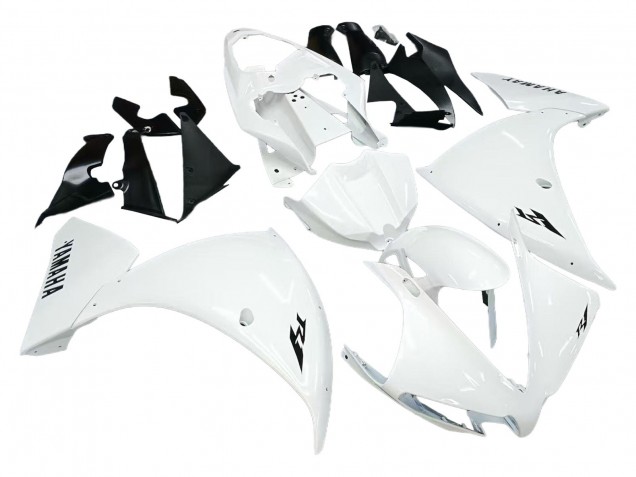Weiß 2012-2014 Yamaha YZF 1000 R1 Motorrad Verkleidung