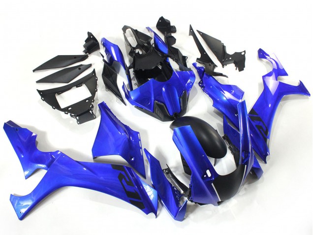 Blau Matt Schwarz 2020-2025 Yamaha YZF 1000 R1 Motorrad Verkleidung