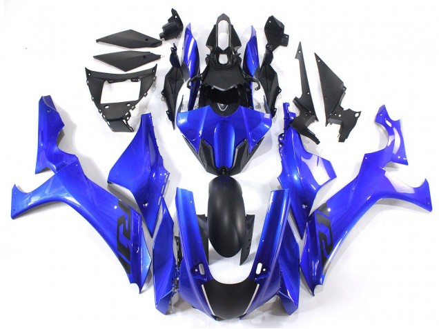 Blau Matt Schwarz 2020-2025 Yamaha YZF 1000 R1 Motorrad Verkleidung